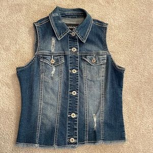 Maurices Denim Vest